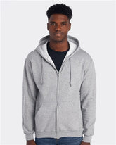 Unisex NuBlend® Full-Zip Hooded Sweatshirt - 993MR